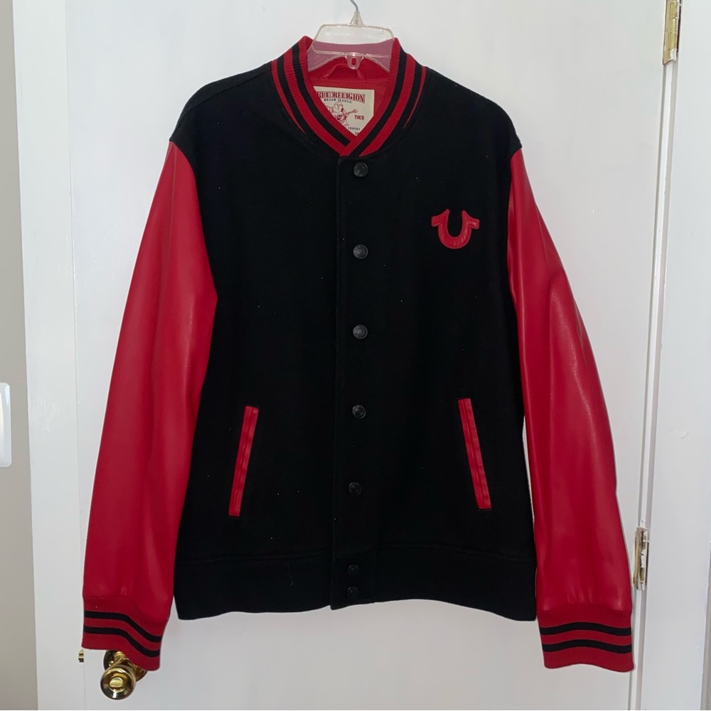 True Religion Varsity Jacket